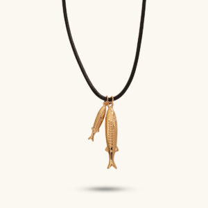 Libra Double Fish Pendant MXDCN707G