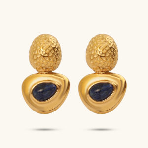 Libra Deep Blue Lapis Earrings JDE2306068