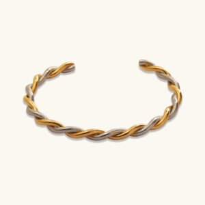 Libra Twist Duo Rope Cuff MXJMGB297G