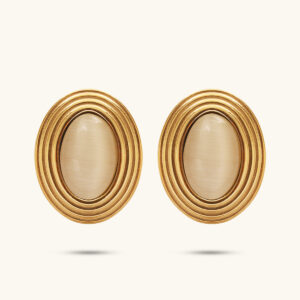 Libra mother of pearl earrings MXZYE115G