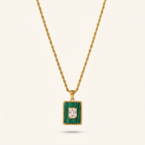 Libra Malachite Necklace JDN21173