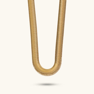 Libra gold snake necklace MXN542G