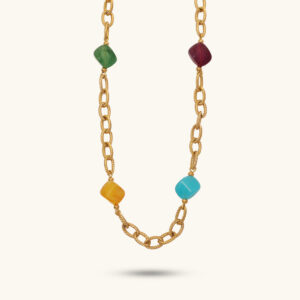 Libra Necklace multicolored MXHFN126G