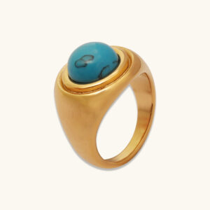 Libra Azure Signet Ring MXFTR624L-G